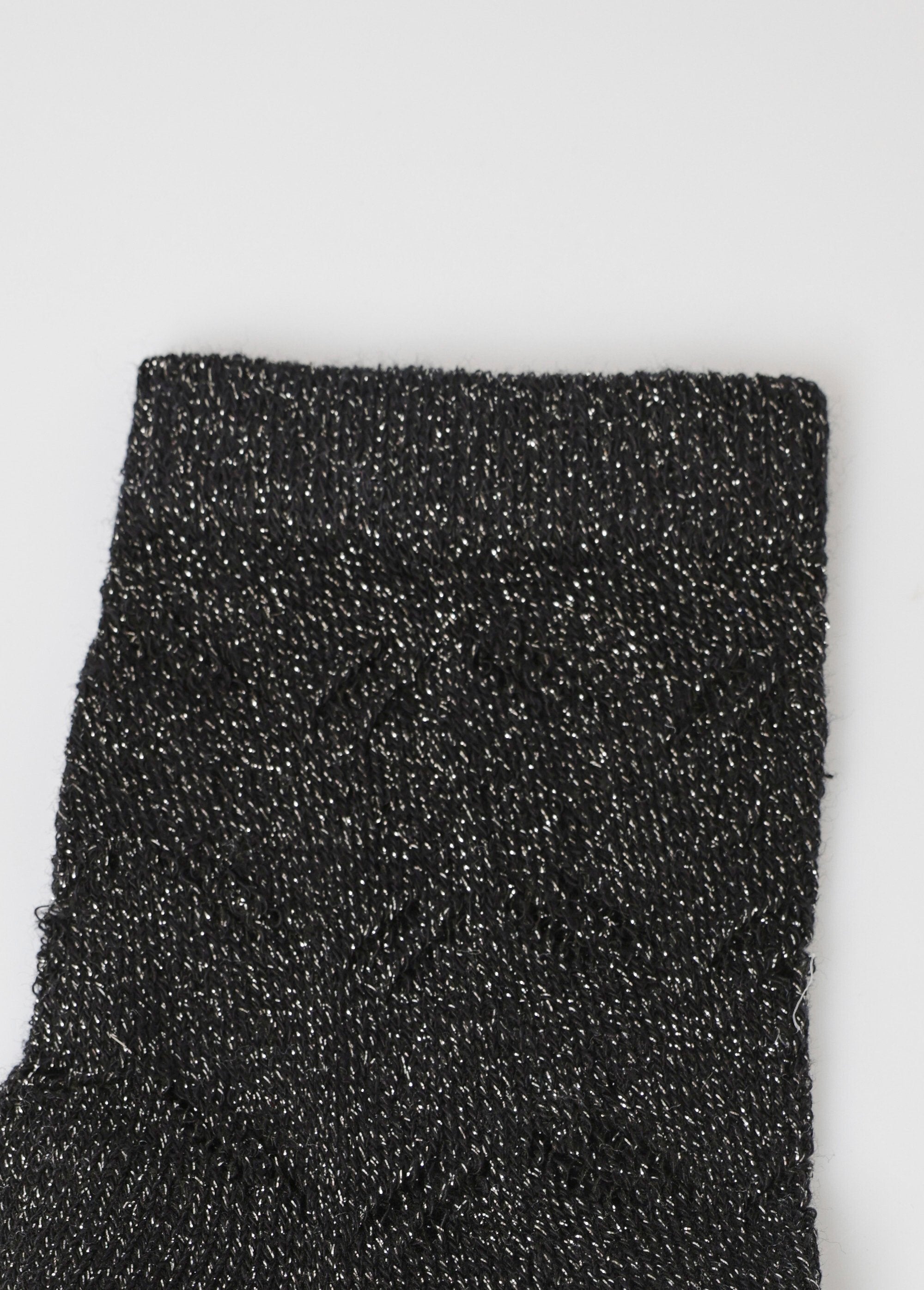 Metallic_chevron_openwork_socks_Black_DE3_slim