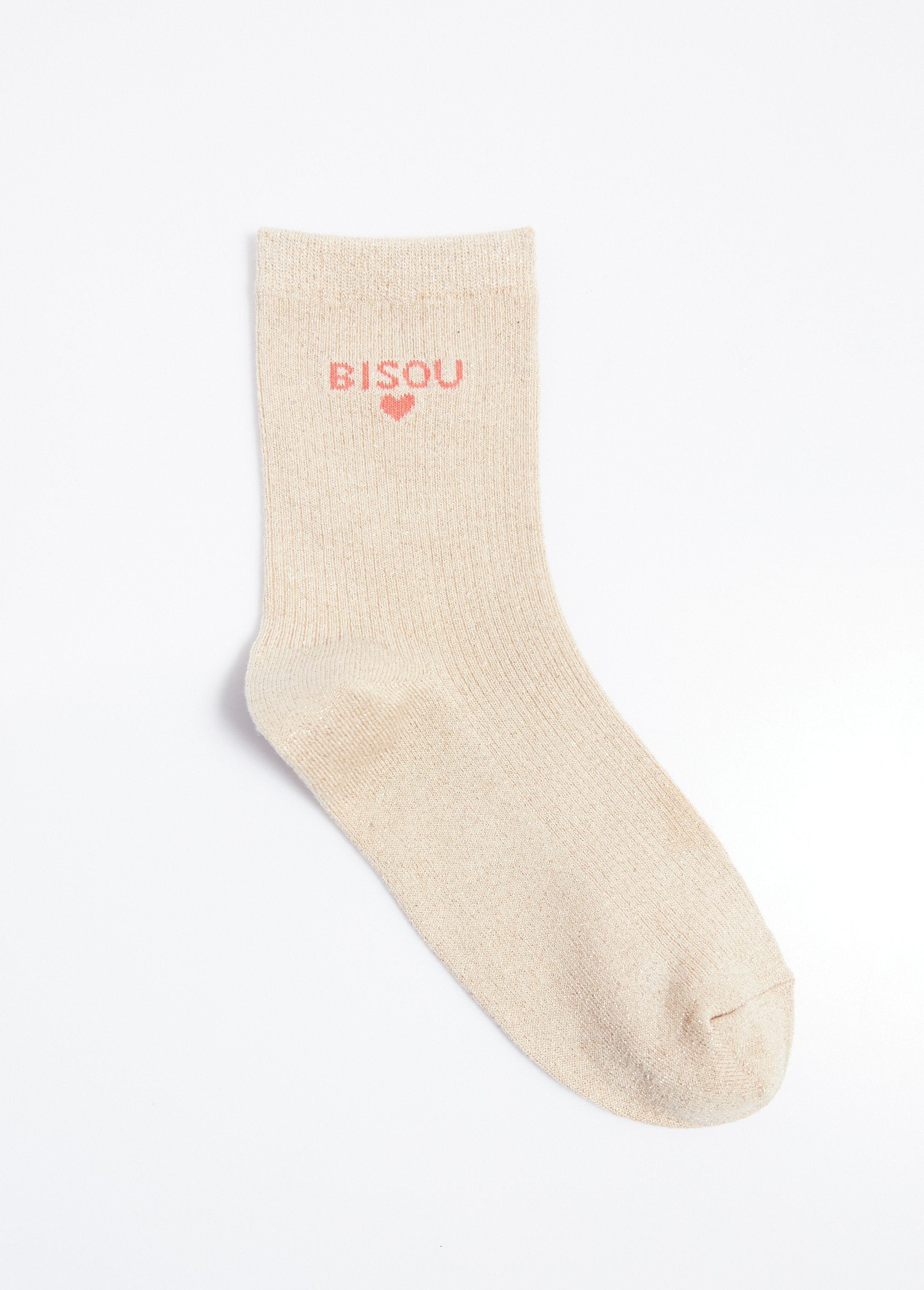 Metallic_thread_socks_with_KISS_message_Beige_DE1_slim