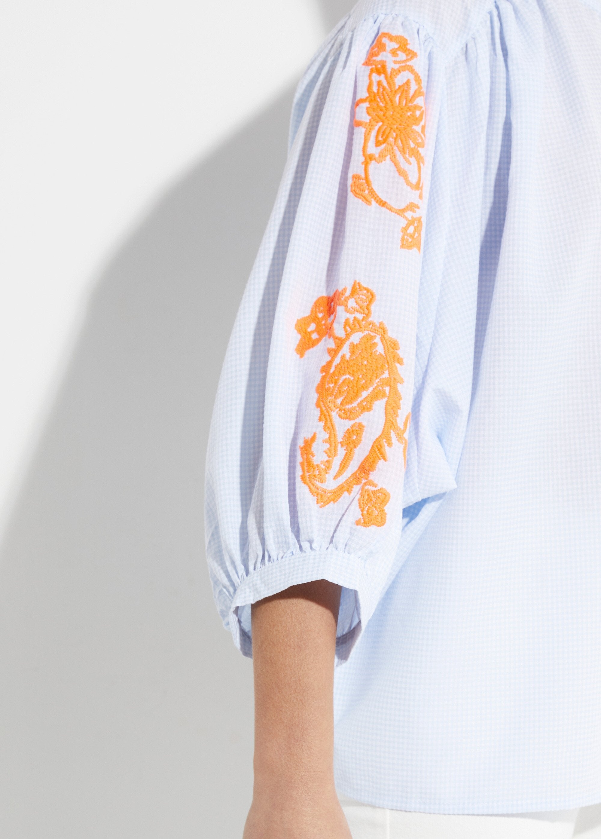 Loose-fitting_gingham_blouse_with_neon_embroidery_Blue_DE2_slim
