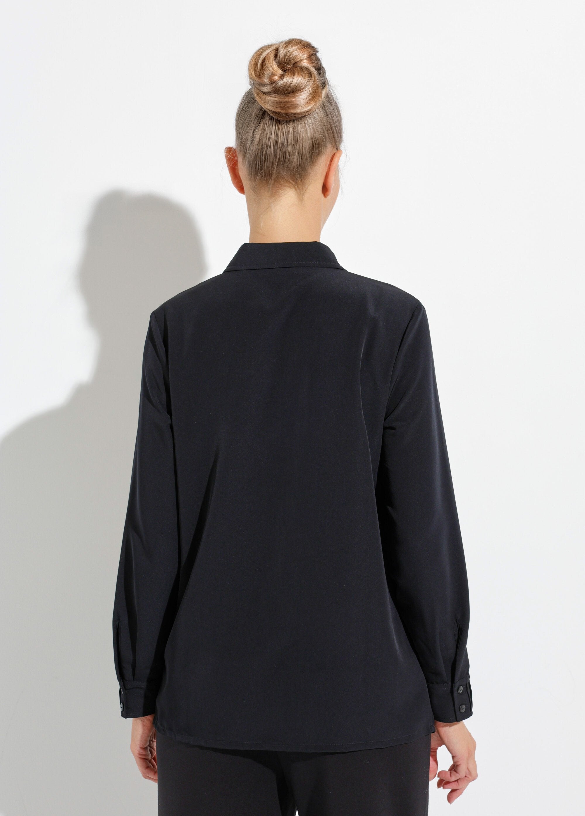 Plain_buttoned_long_rhinestone_blouse_with_shirt_collar_Black_DO1_slim