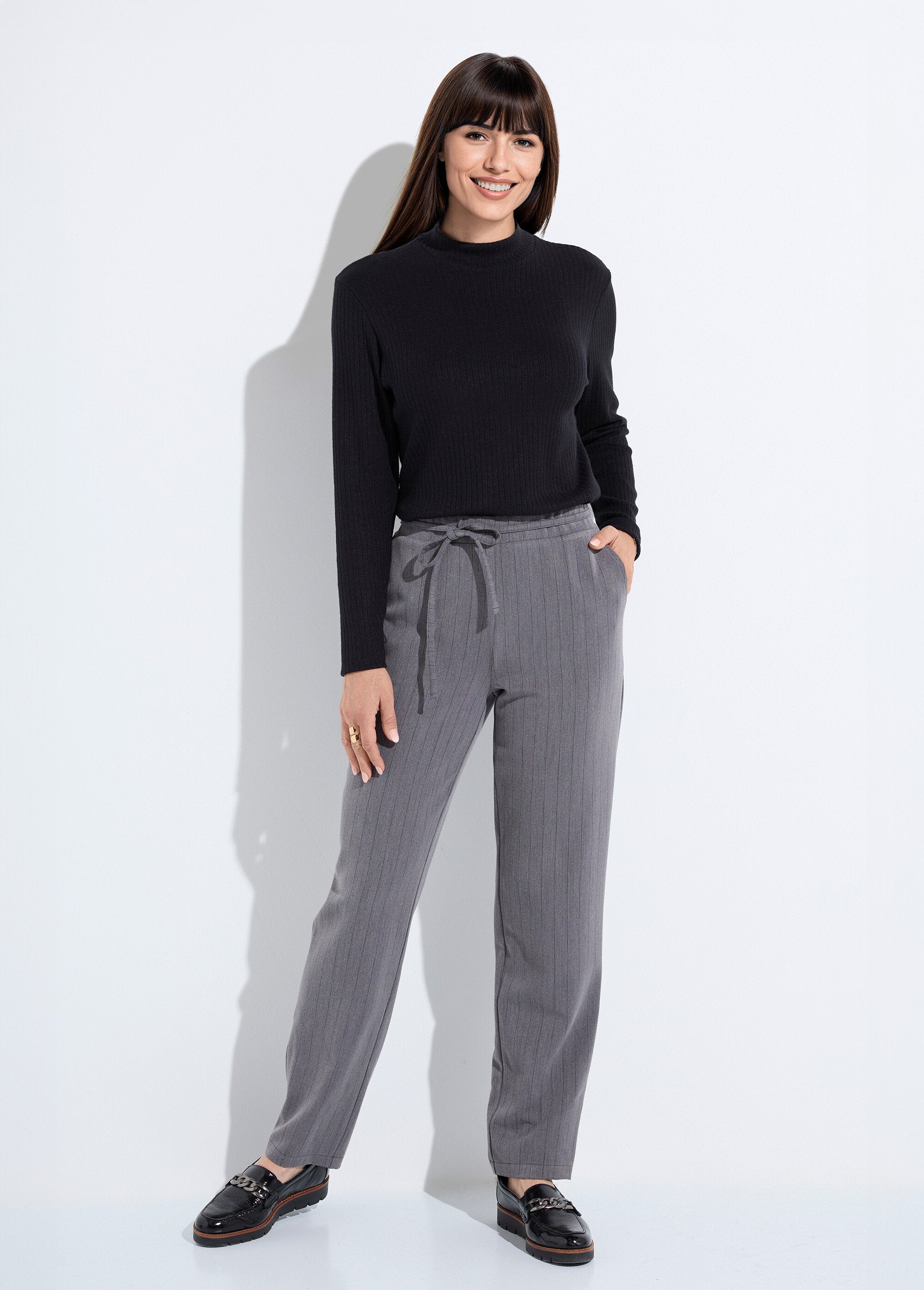 Straight_pants_with_elasticated_3/4_waist_tie_Gray_and_black_SF1_slim
