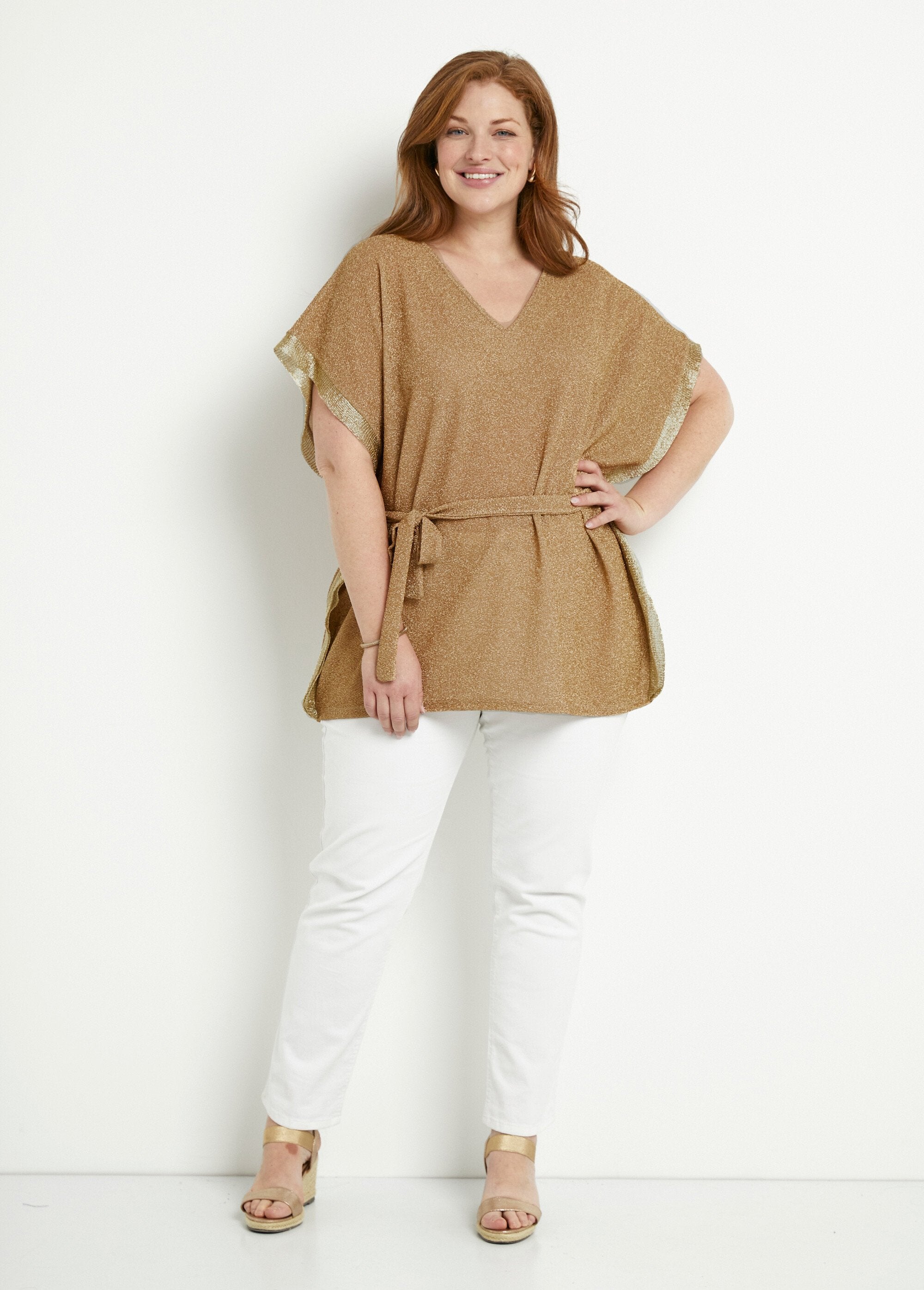 Shiny_gold_batwing_sleeve_long_t-shirt_Golden_SF1_curvy