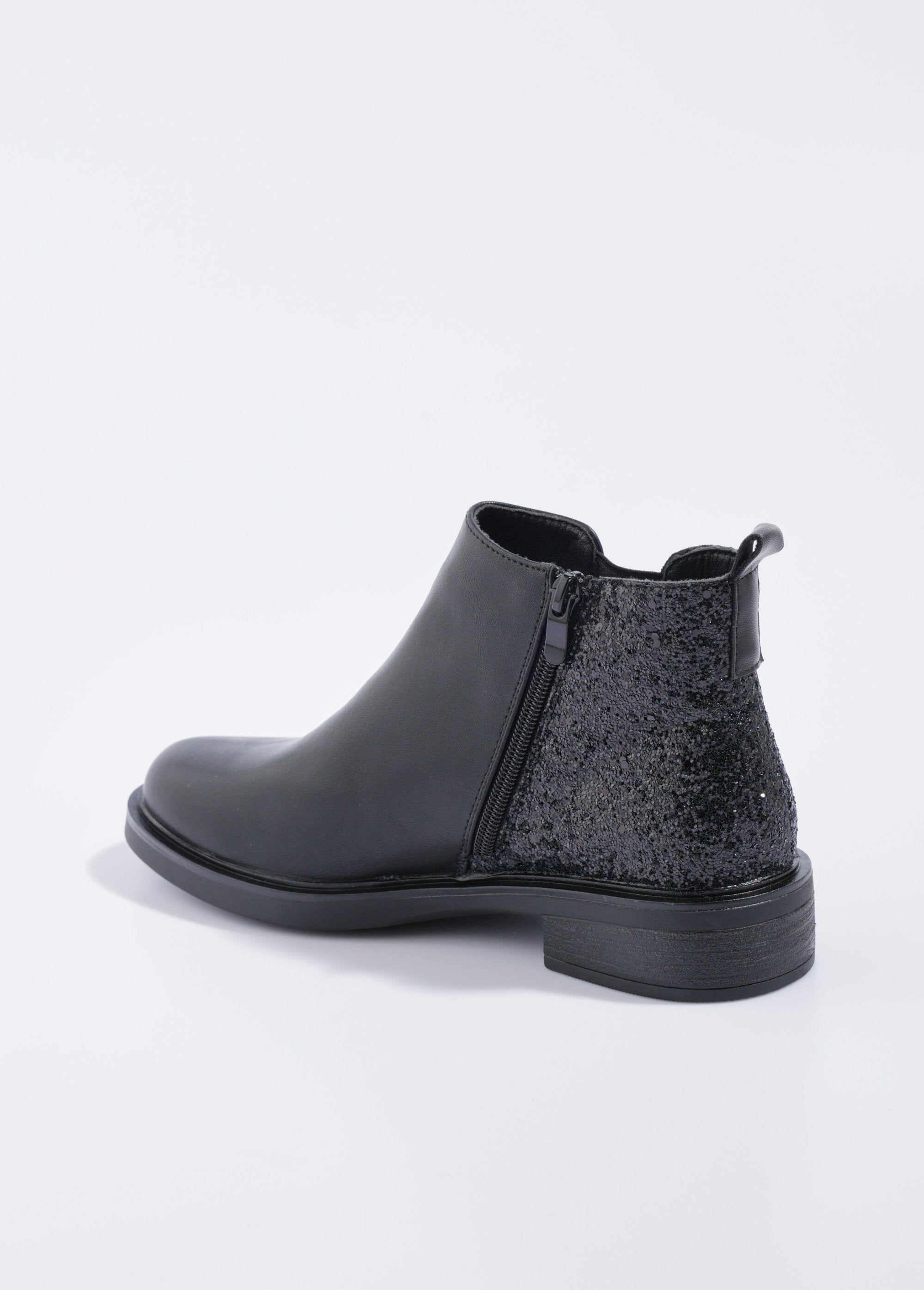 Boots_Chelsea,_détail_paillettes_talon_Noir_DO1_slim