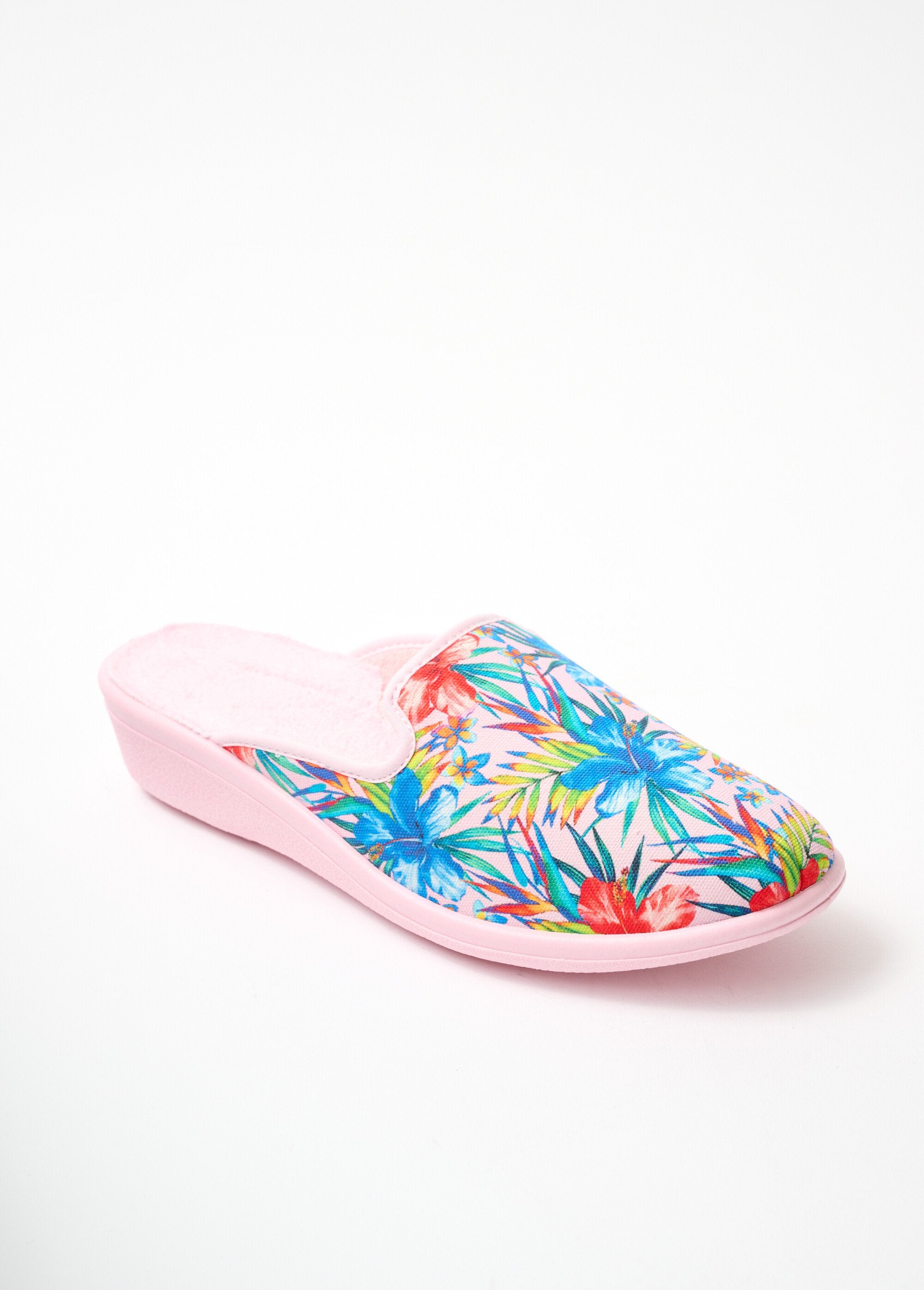 Printed_comfort_width_mule_slippers_Pink_FA1_slim