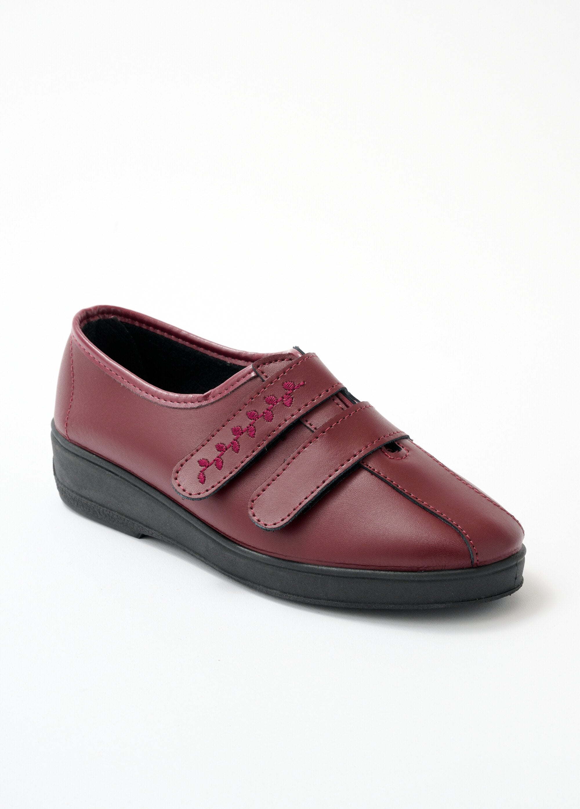 Wide_embroidered_leather_Velcro_derbies_Bordeaux_FA1_slim