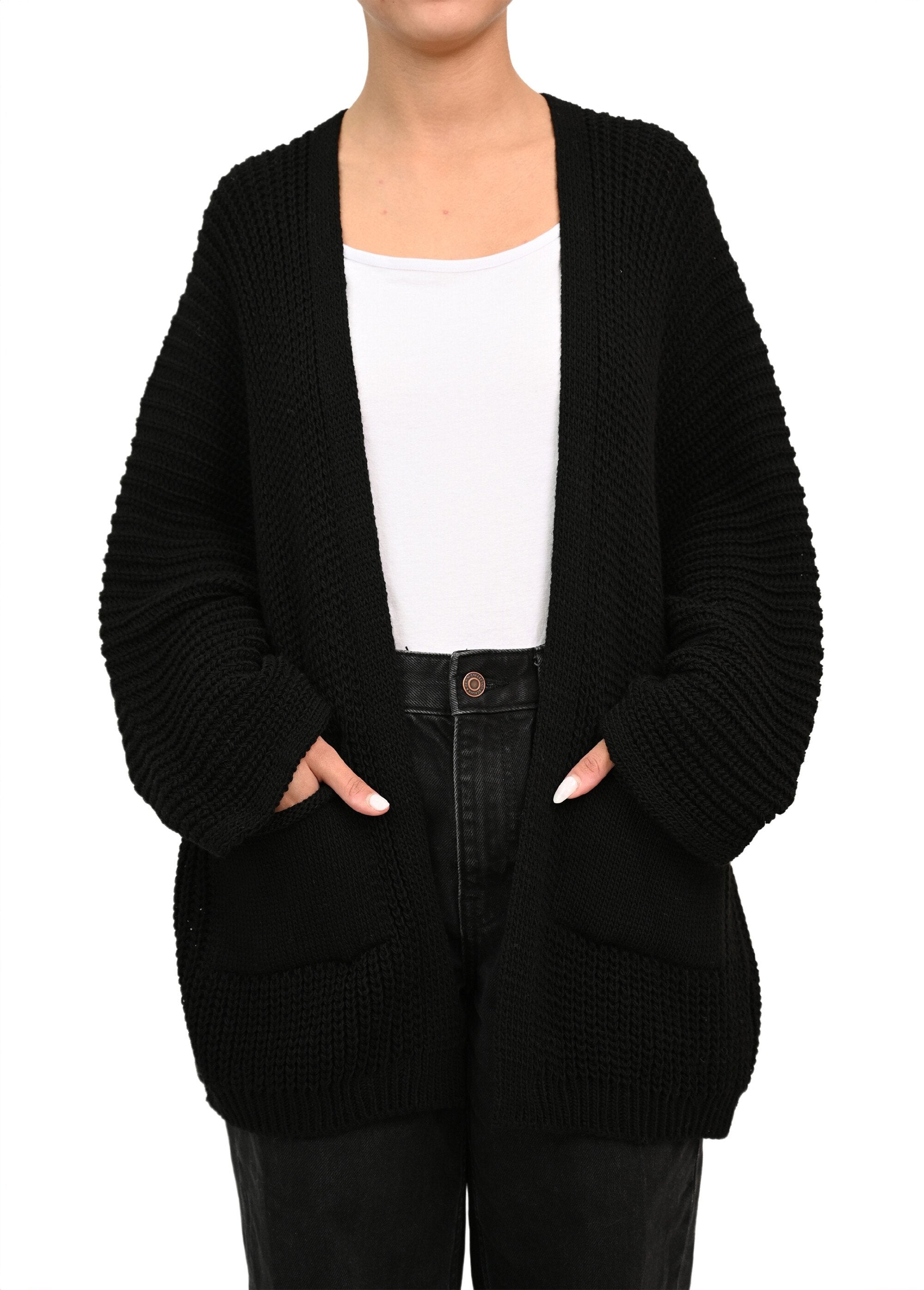 Gilet_long_maille_avec_poches_plaquées_Noir_FA2_slim