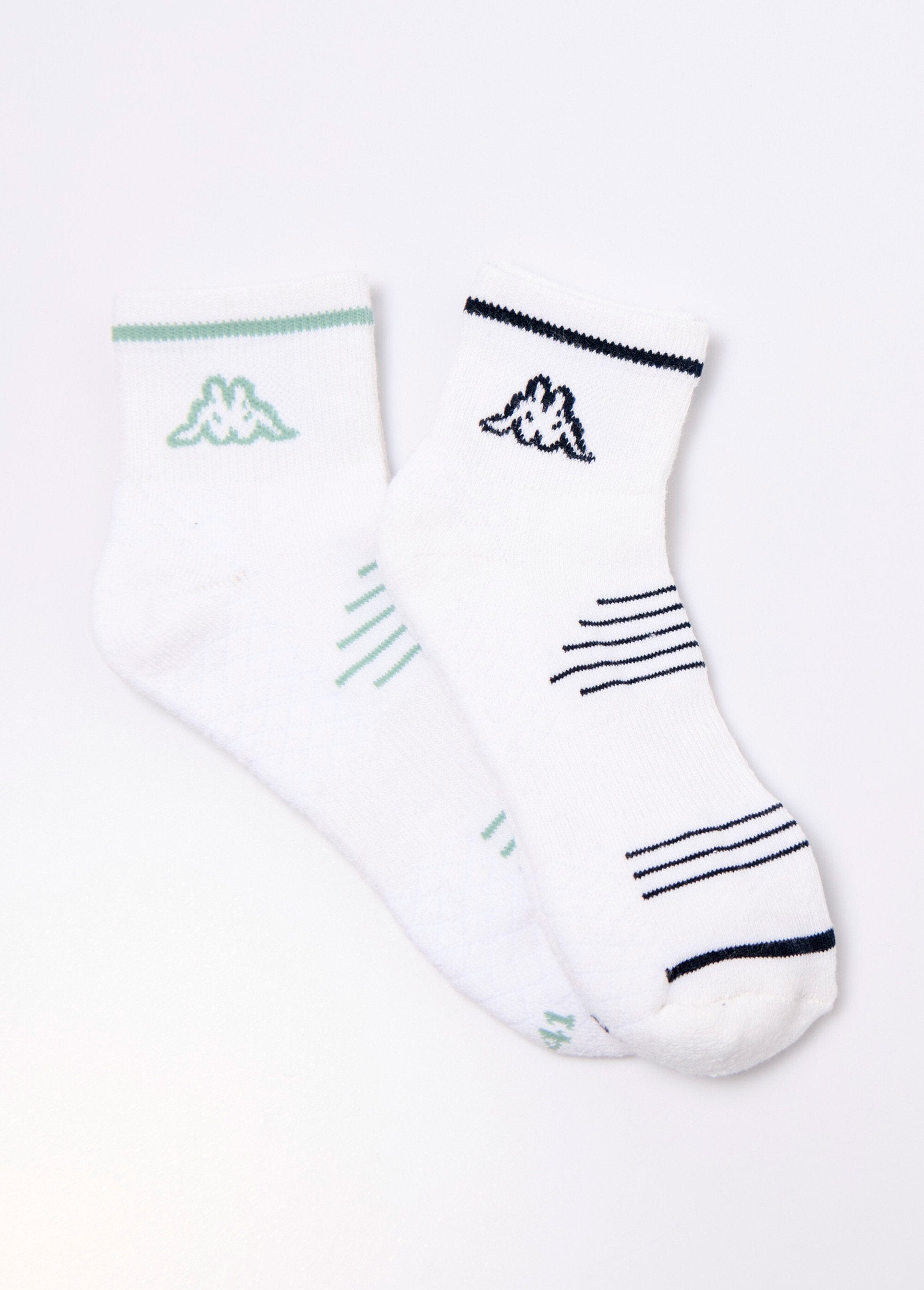 Kappa®_-_Pack_of_2_logo_socks,_white_White_lot_2_FA1_slim