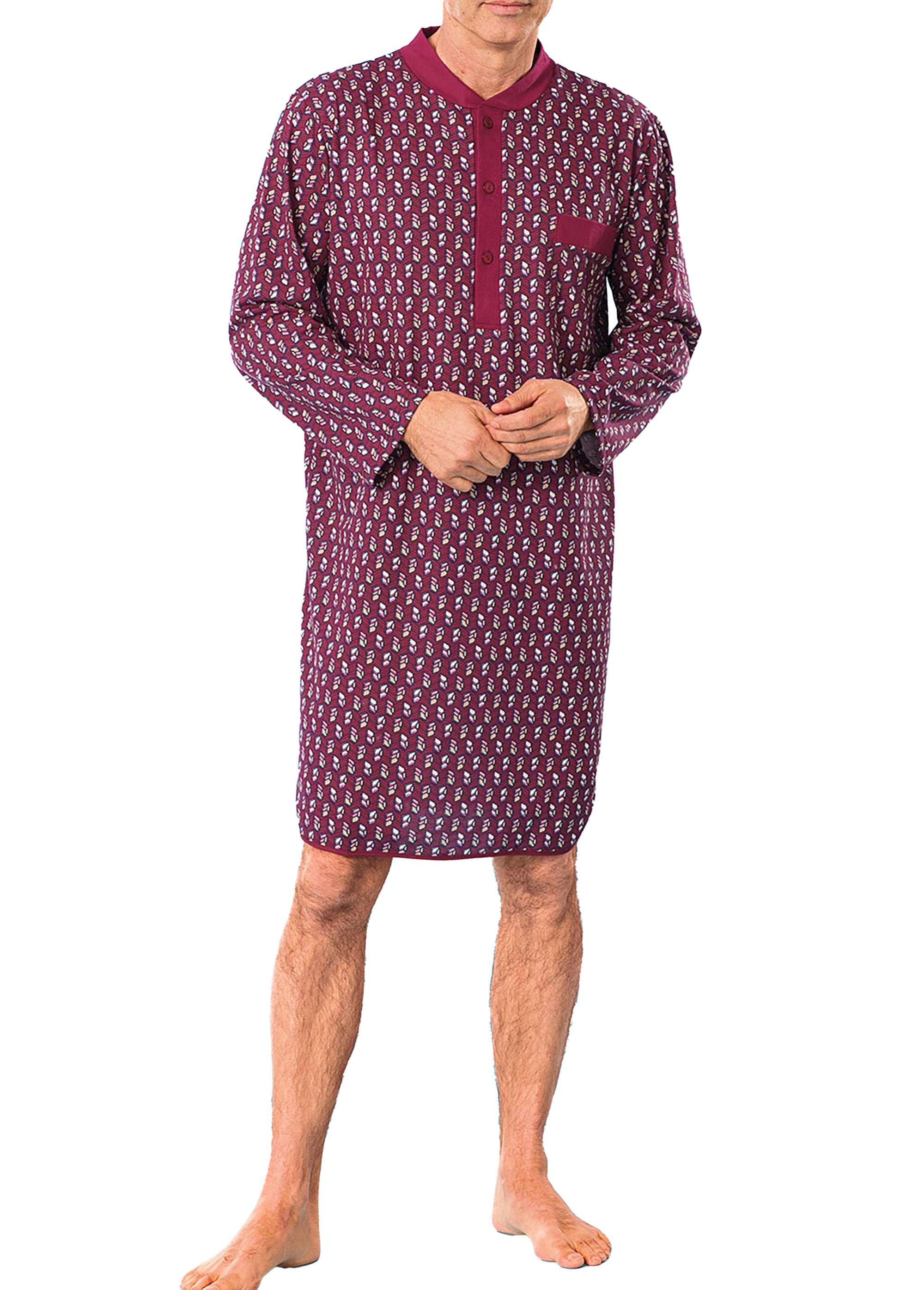 Cotton_printed_nightgown_Bordeaux_FA1_slim