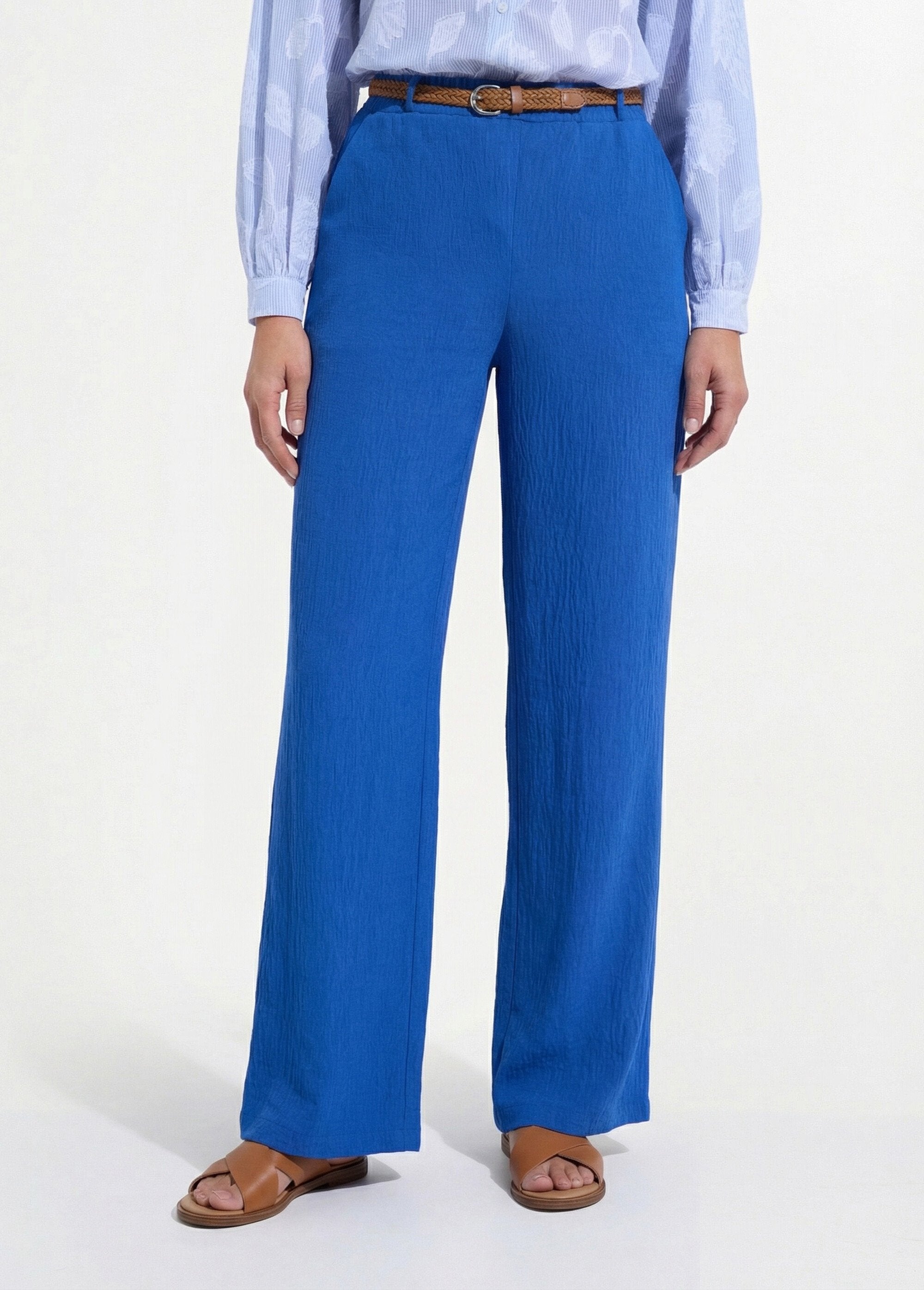 Elasticated_waist_trousers_with_belt_Blue_FA1_slim