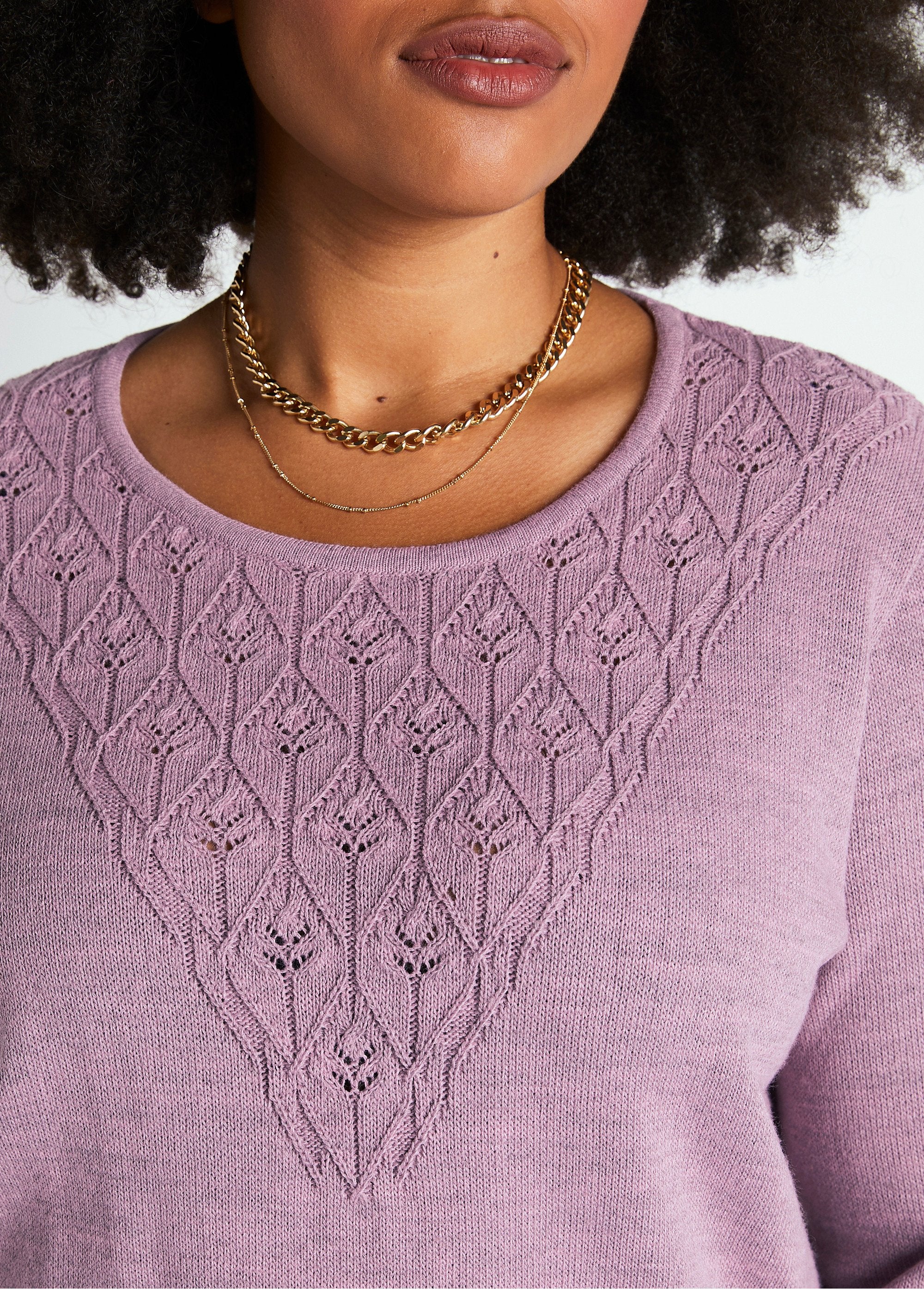 Round_neck_heather_openwork_tunic_sweater_China_parma_DE2_curvy