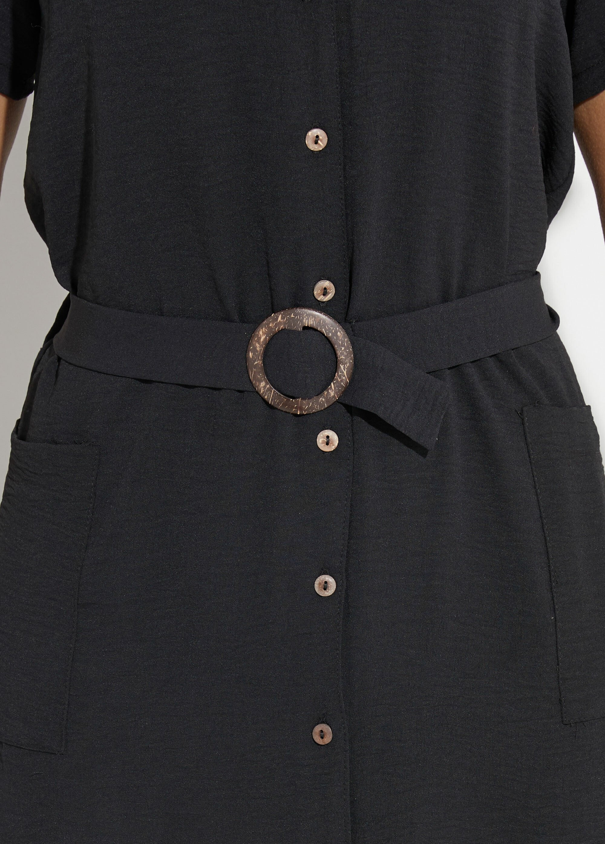 Crepe_shirt_dress,_ethnic_style_Black_DE2_slim