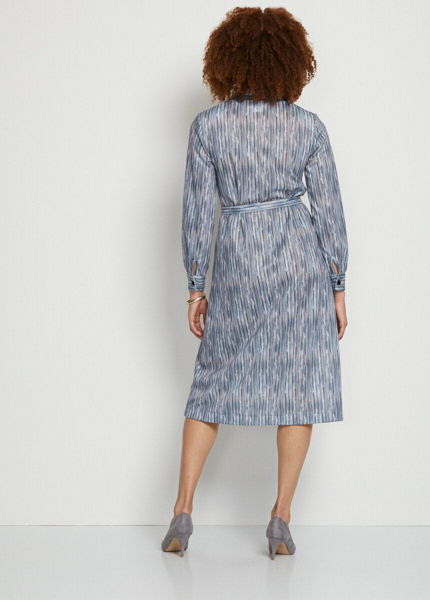 Printed_buttoned_mid-length_dress_Gray_DO1_slim