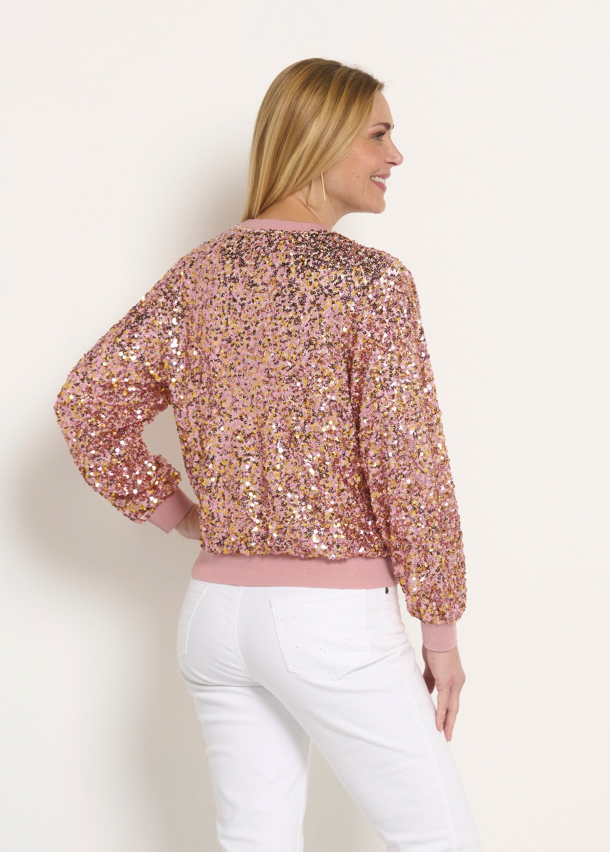 Sequined_sweatshirt_with_round_neck_Pink_and_gold_DO1_slim